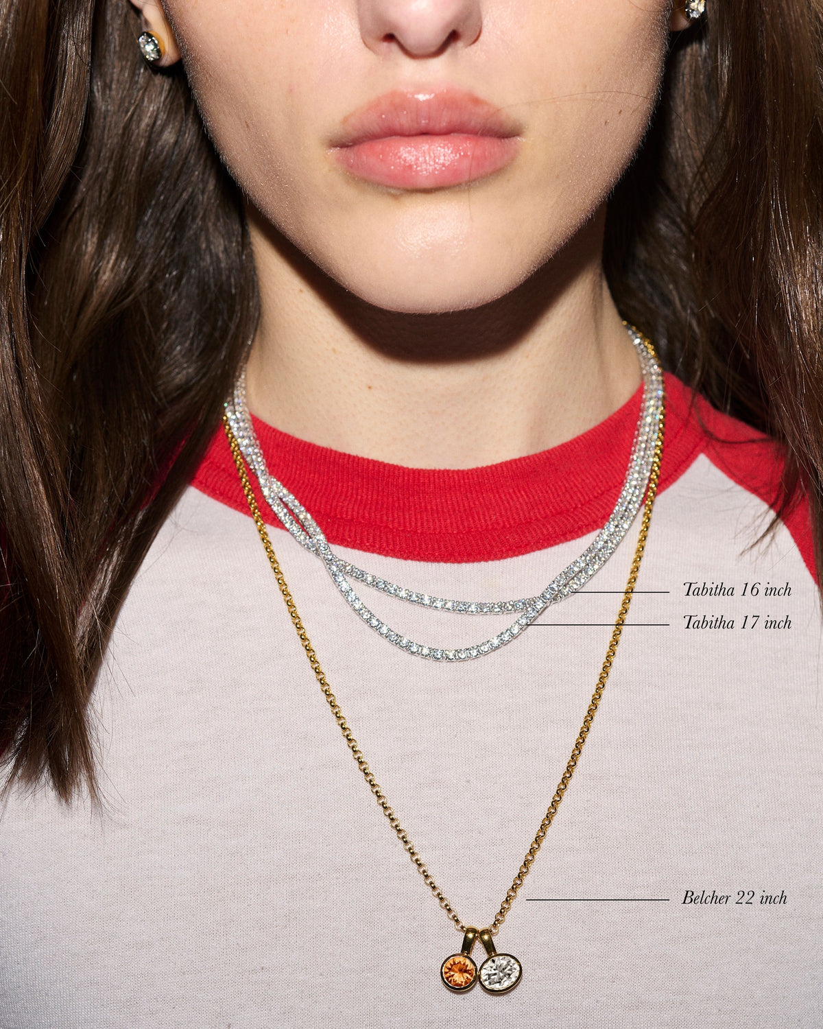 Tabitha Tennis Necklace