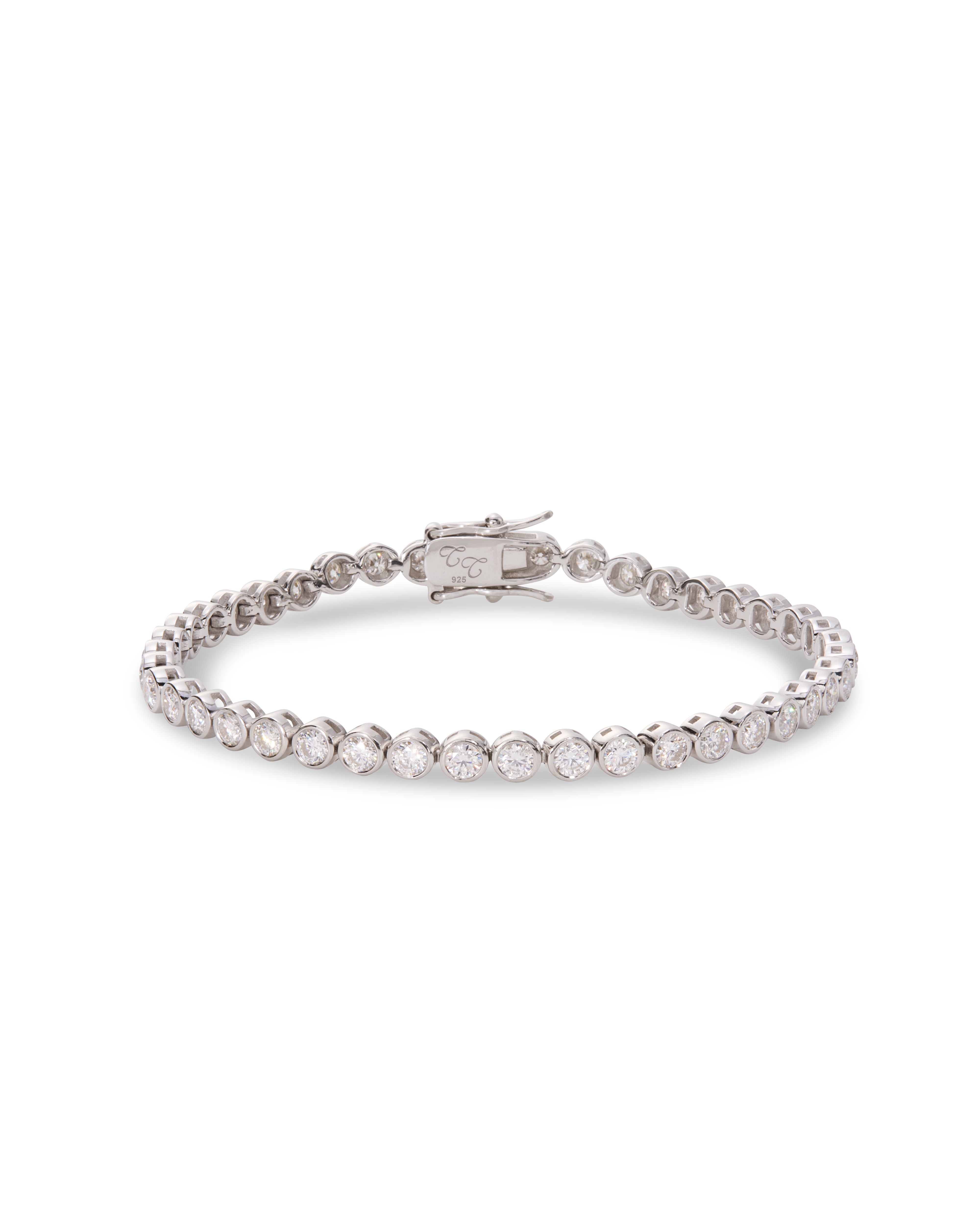Harriet Bezel Tennis Bracelet