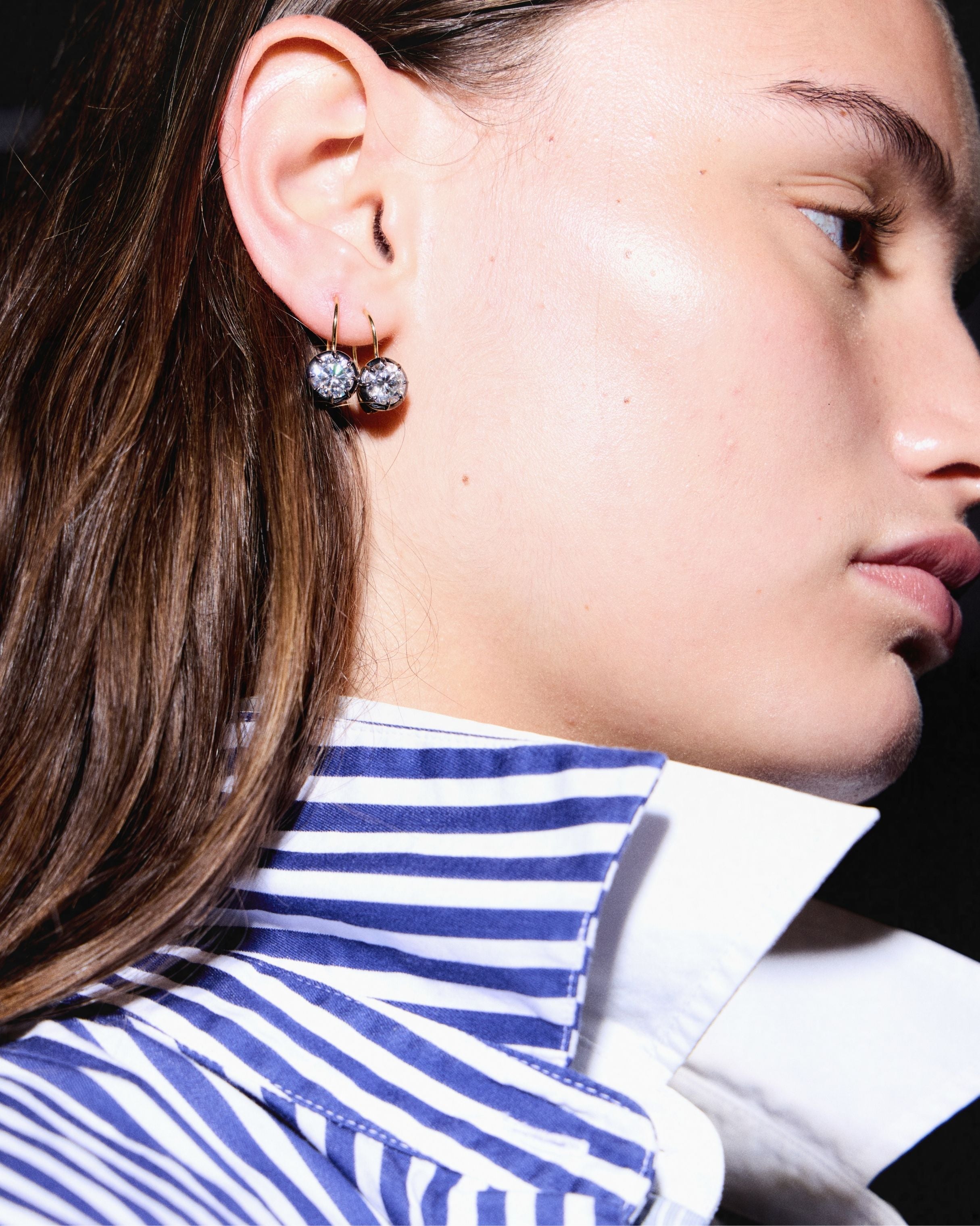 Sloane Earrings Blackened