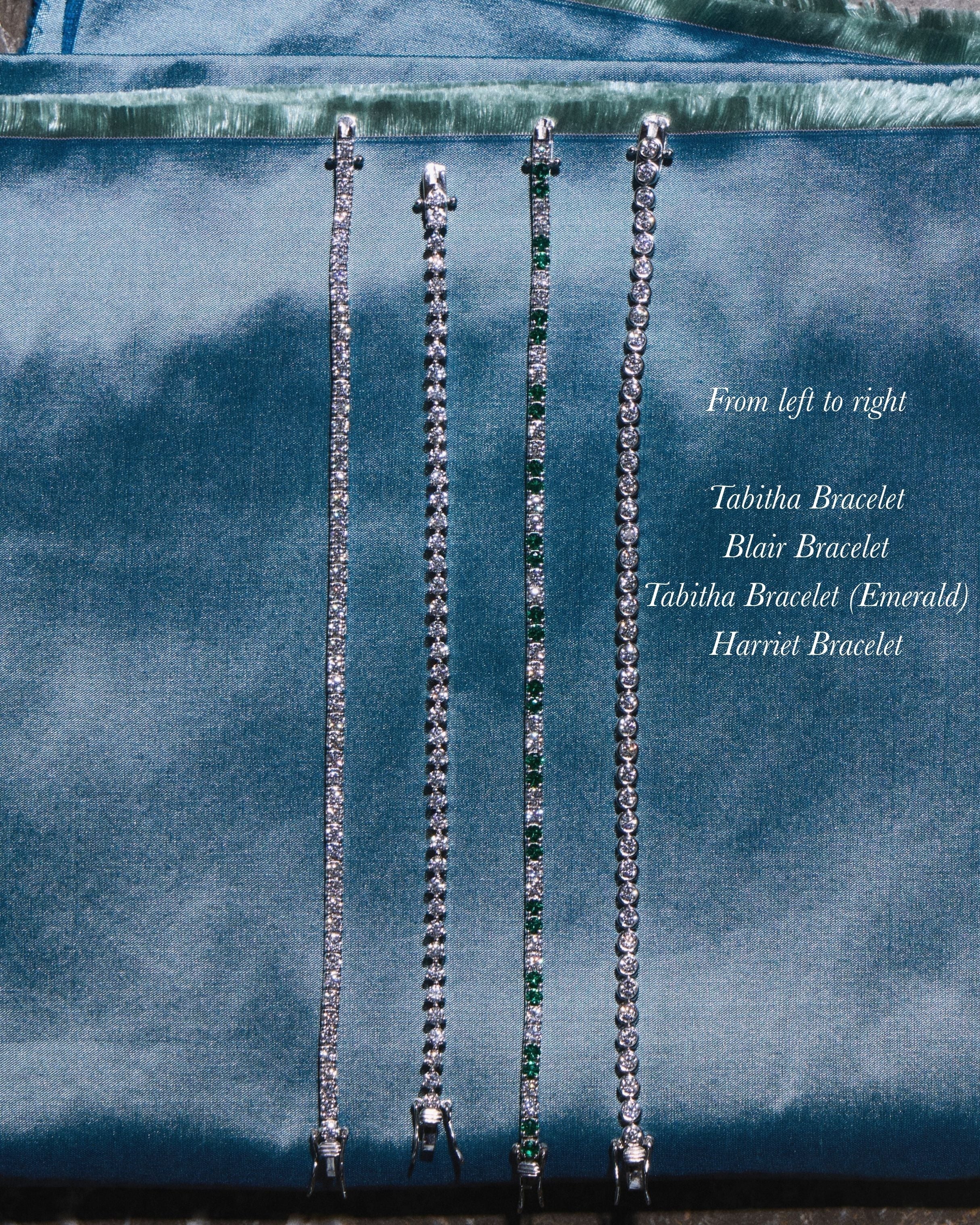 Harriet Bezel Tennis Bracelet